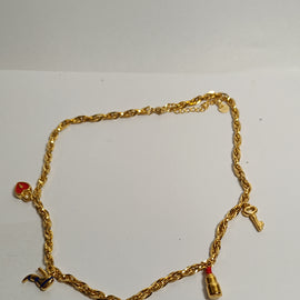 collier biblou  ROUGE À LÈVRES