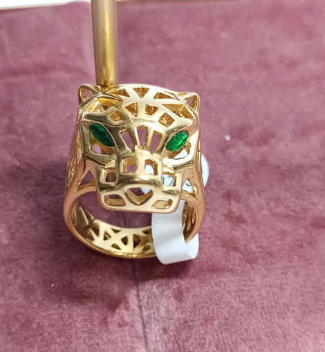 bague tête de jaguar (canzon)