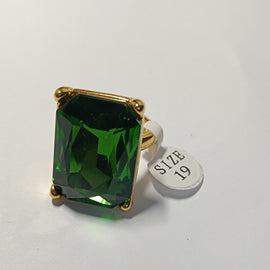 bague Harim Alsoultane pierre verte